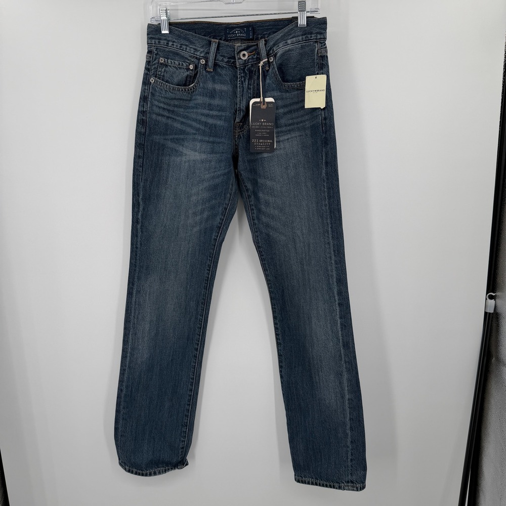 Lucky Brand 221 Original Straight Jeans Patricks Point 29x32 Handcrafted Denim